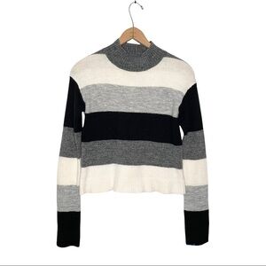 Express | Wide Stripe Pullover Sweater